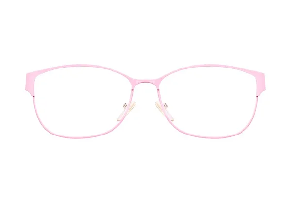 Glasses Isolated White Background Design Portraits — Stock Photo, Image