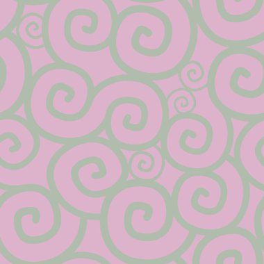 Spiral geometrik kare pürüzsüz desen
