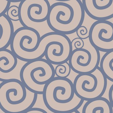 Spiral geometrik kare pürüzsüz desen