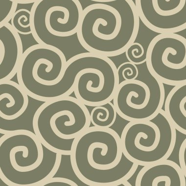 Spiral geometrik kare pürüzsüz desen