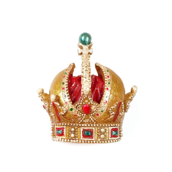 Magnetic souvenir "Crown" isolated on white background