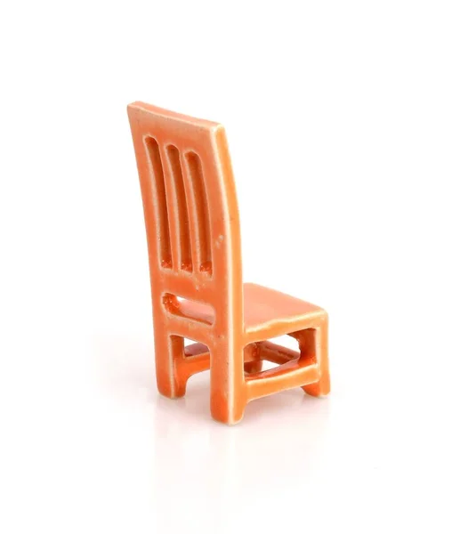 Moderní Židle Izolované Bílém Pozadí — Stock fotografie