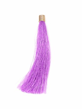 İpek Püskül grafik kavramlar oluşturmak için beyaz arka plan üzerinde izole