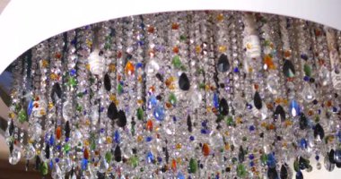 Renkli aydınlatma dekorasyon, Crystal Chandelier