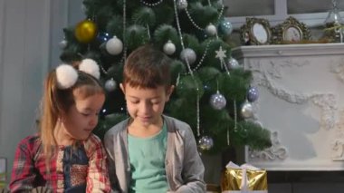 Donmuş ağaç taç mavi gökyüzü arka plan üzerinde