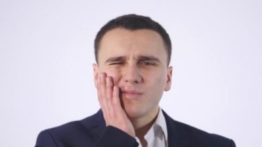 Diş ağrısı, diş ağrısı muzdarip adam