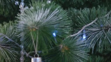 Arka plan, vintage filtre, yumuşak odak Noel dekorasyon