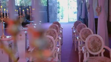 Bir otel modern Restoran iç, parçası