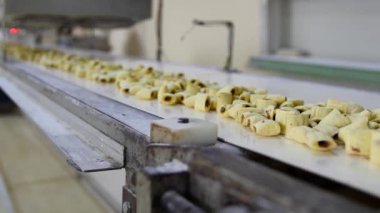 aperatifler ve çerezler üretim Fabrikası'nda
