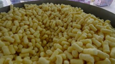 Mısır ile pudra şekeri sopa