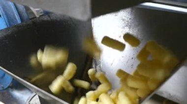 Fabrika üretim Mısır yapışır
