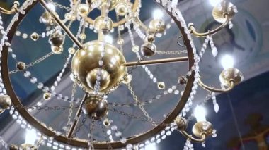 büyük bronz avize katedral Hıristiyan Kilisesi