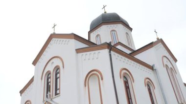 kamera beyaz mavi Ortodoks Kilisesi hareket