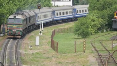 Tren rayları, üstten görünüm rides