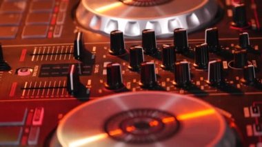 DJ regülatör ekipman twirls