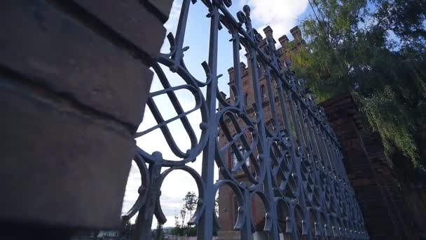 Chernivtsi Ulusal Üniversitesi Kampüs görüntüsü — Stok video