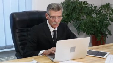 Exulting işadamı heyecanlanıyor ve sonunda kazanır