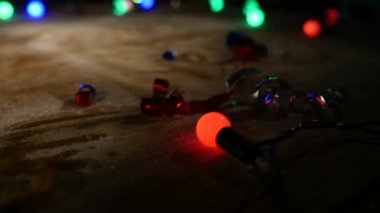 Ortalama bir ev içinde tipik bir Noel ayarı