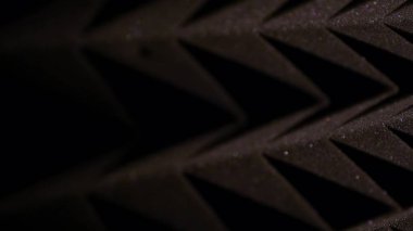 Stüdyo ses akustik köpük arka plan yakın çekim