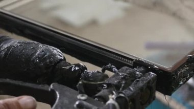 PVC pencere ve kapı cam plastik pencere ve fabrika