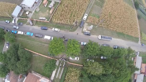 Antenn: Drone fotografering av landskap — Stockvideo