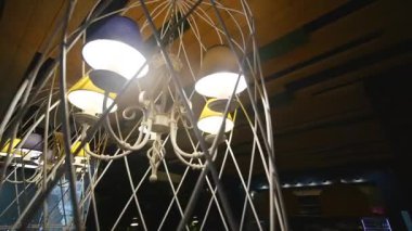 yeni ve temiz bir lüks restoranda Avrupa tarzı