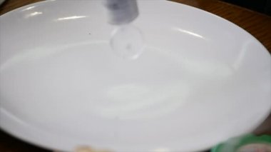 çikolata Tabağı süslemek