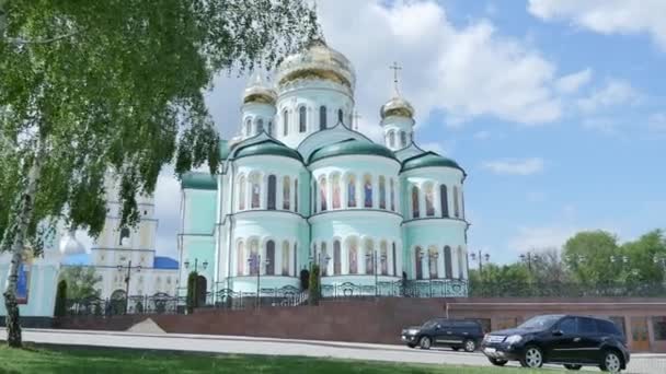 20 de julho de 2016. Mosteiro da Ascensão Sagrada em Bancheny Ucrânia — Vídeo de Stock