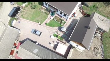 Evin mülk bir düğün sırasında uçağın shot