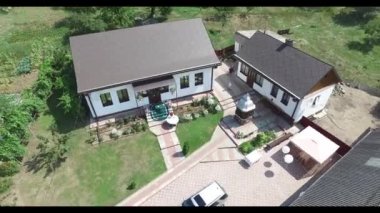 Evin mülk bir düğün sırasında uçağın shot