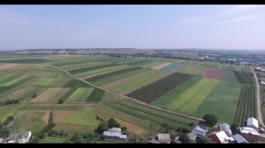 Bir dron Manavgat'a ve alanları üzerine bir kat