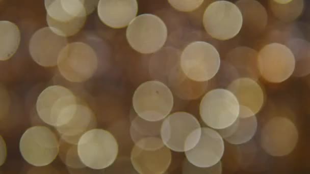 クリスマス ライトの背景。デフォーカス — ストック動画