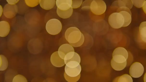 Weihnachtsbeleuchtung Hintergrund. Defokus — Stockvideo