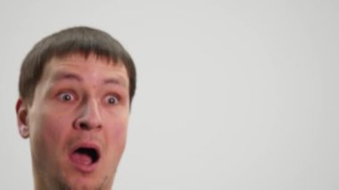 Korkmuş adam korkmuş ve korkarım, komik ifade