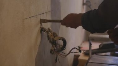 Kalın beton duvar özel matkap Delme