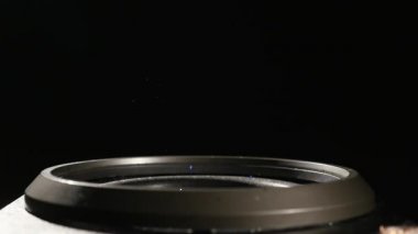 Subwoofer ile hızlı Glitter hareketli arka plan