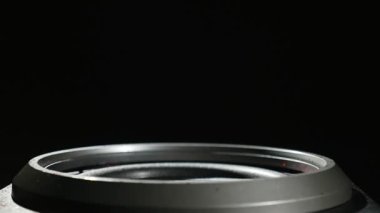 Subwoofer ile hızlı Glitter hareketli arka plan