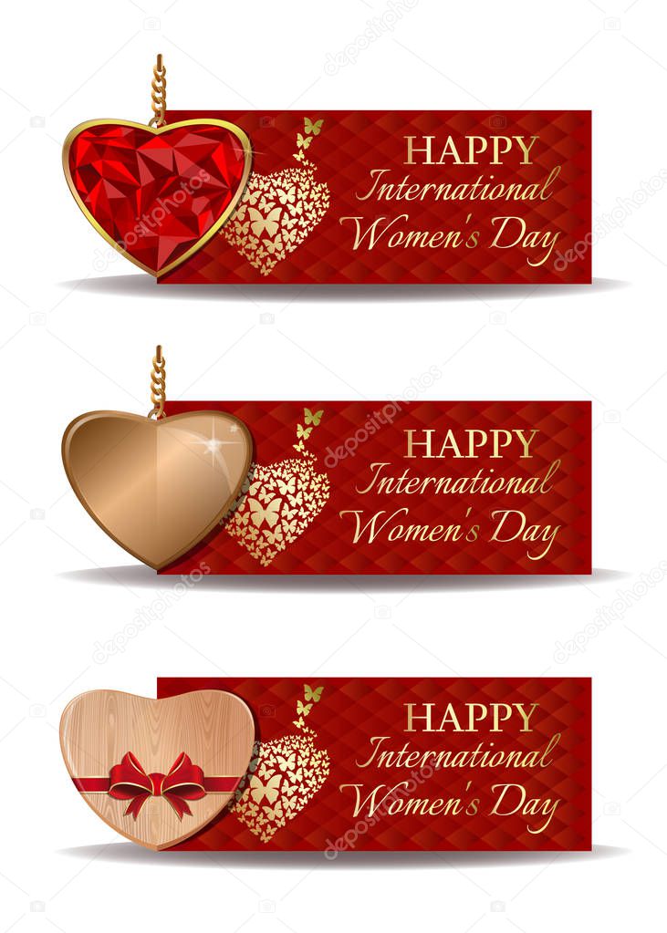 Colorful festive banners set for International Womens Day