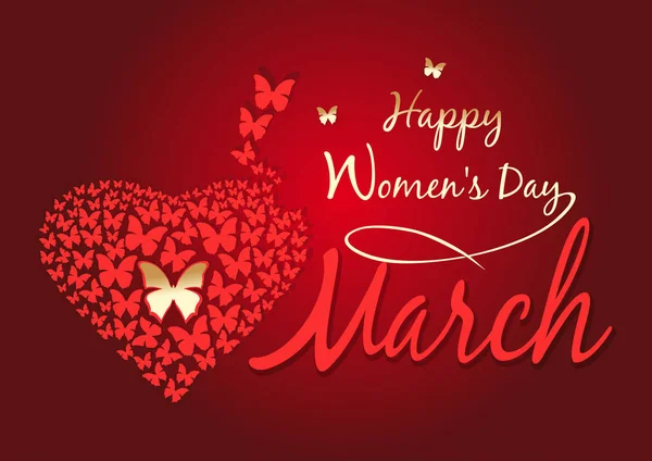 Kadın gün tasarım. Mutlu kadınlar günü. 8 Mart. Tebrik kartı