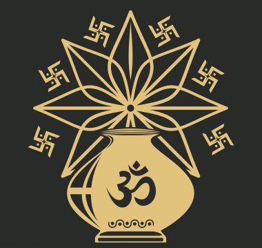 Kalasha Hint Festivali simgesiyle de kalash