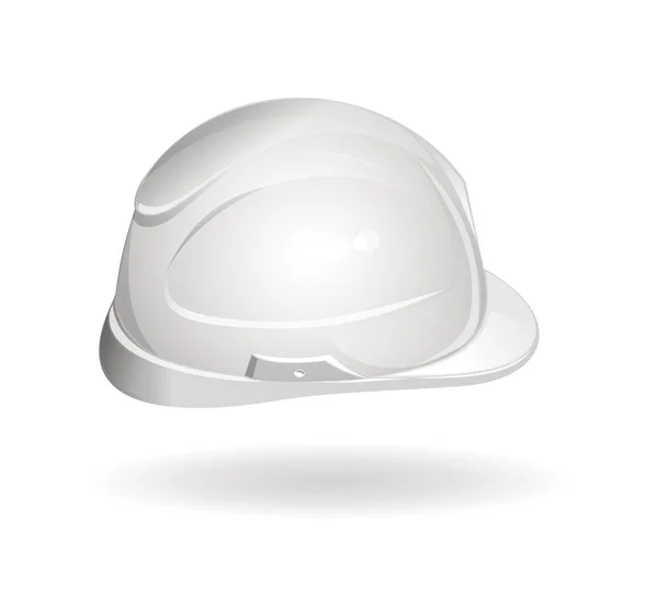 Working helmet side view. Hard hat icon — Stock Vector