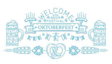 Oktoberfest satır logo tasarımı
