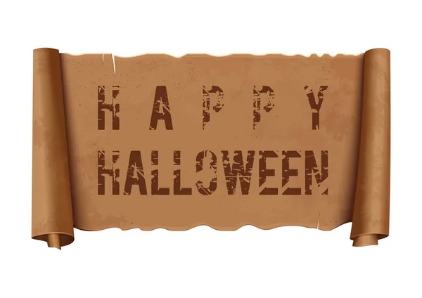 Conception de bannière Halloween — Image vectorielle