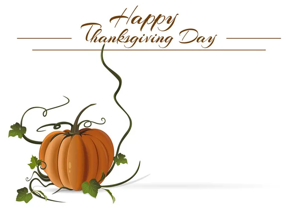 Thanksgiving Day card — Stockvector