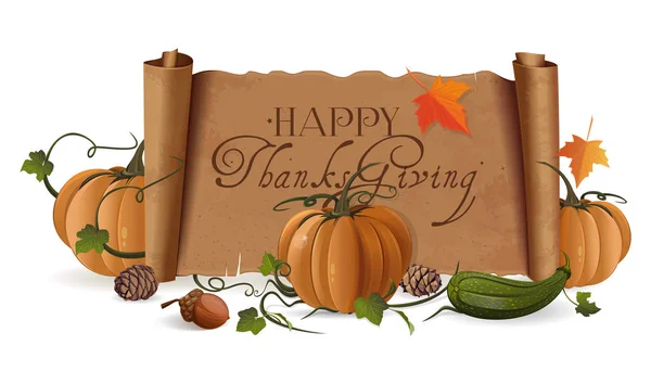 Thanksgiving Day design — Stock vektor