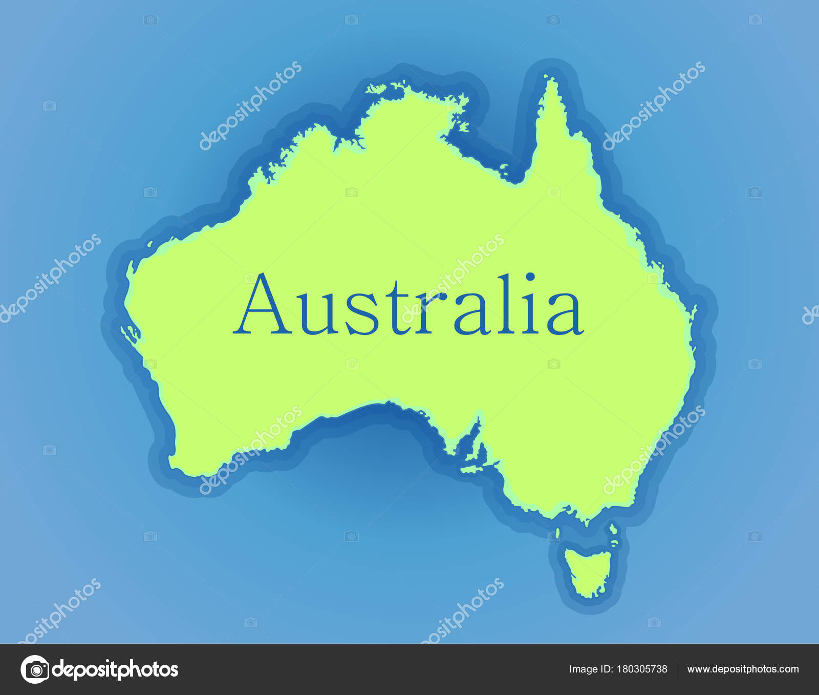 на что похожа австралия