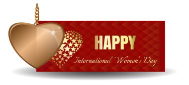 Vektör afiş kadın günü için