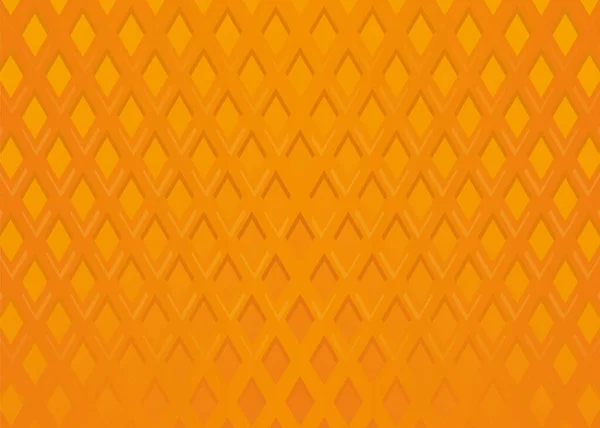 Orange Waffel Hintergrund Haubenmuster Vorhanden Süßes Und Leckeres Essen Vektorillustration — Stockvektor