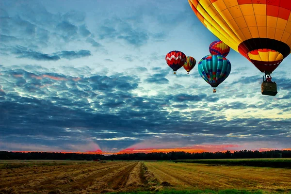 Hava yolculuğu ovaları üzerinde. 