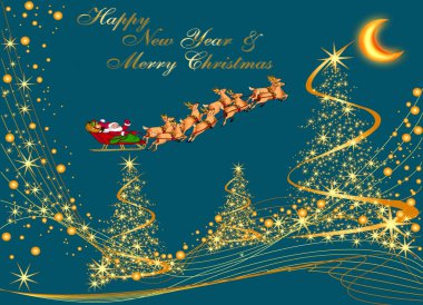 Onun koşum Noel Baba'ya. 